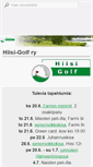 Mobile Screenshot of hiisi-golf.fi