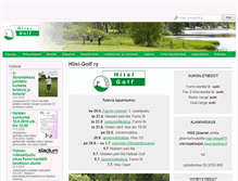 Tablet Screenshot of hiisi-golf.fi